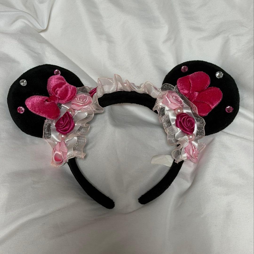 ミニー カチューシャ 花冠