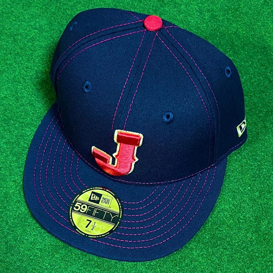 土*佐様 NEW ERA 59FIFTY ニューエラ キャップ 侍ジャパン WB