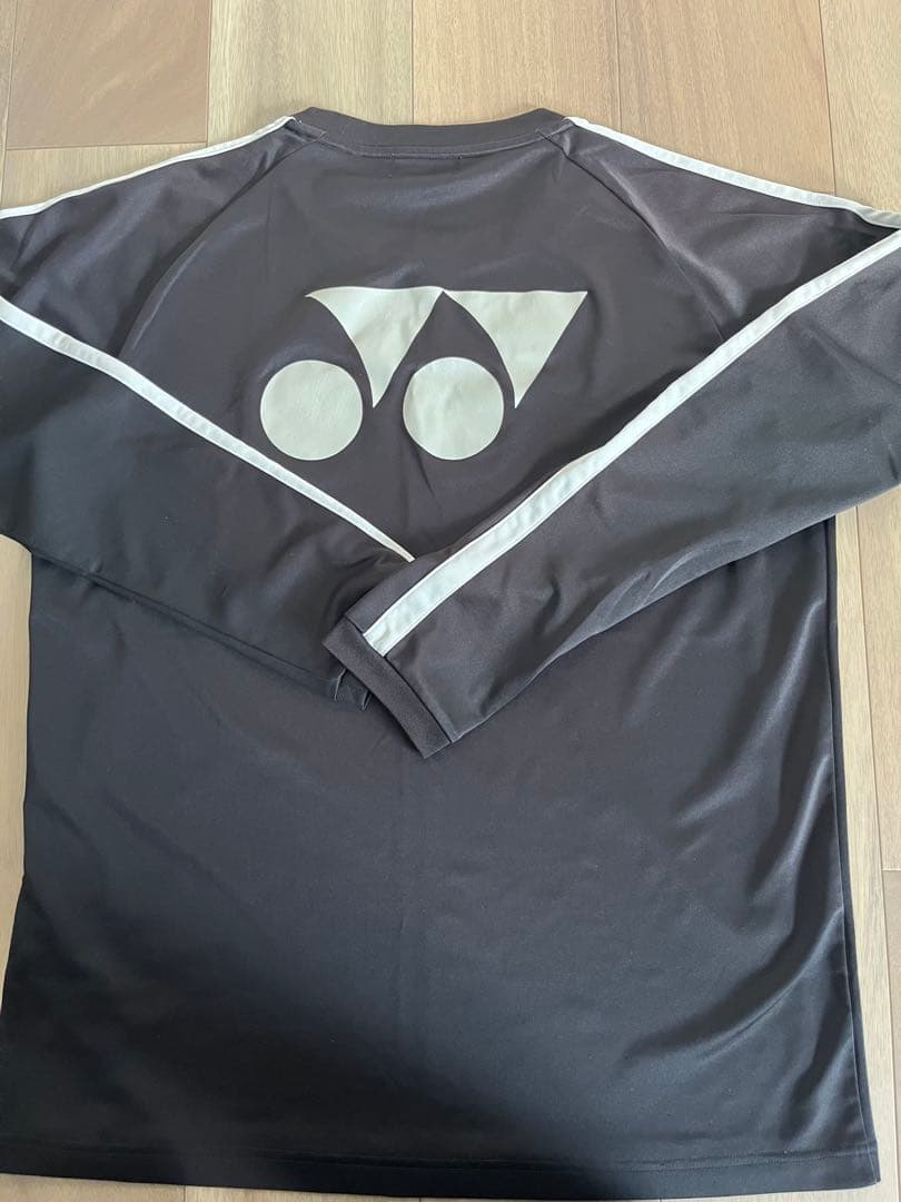 YONEX 長袖シャツ XO 黒　アビスパ福岡練習着