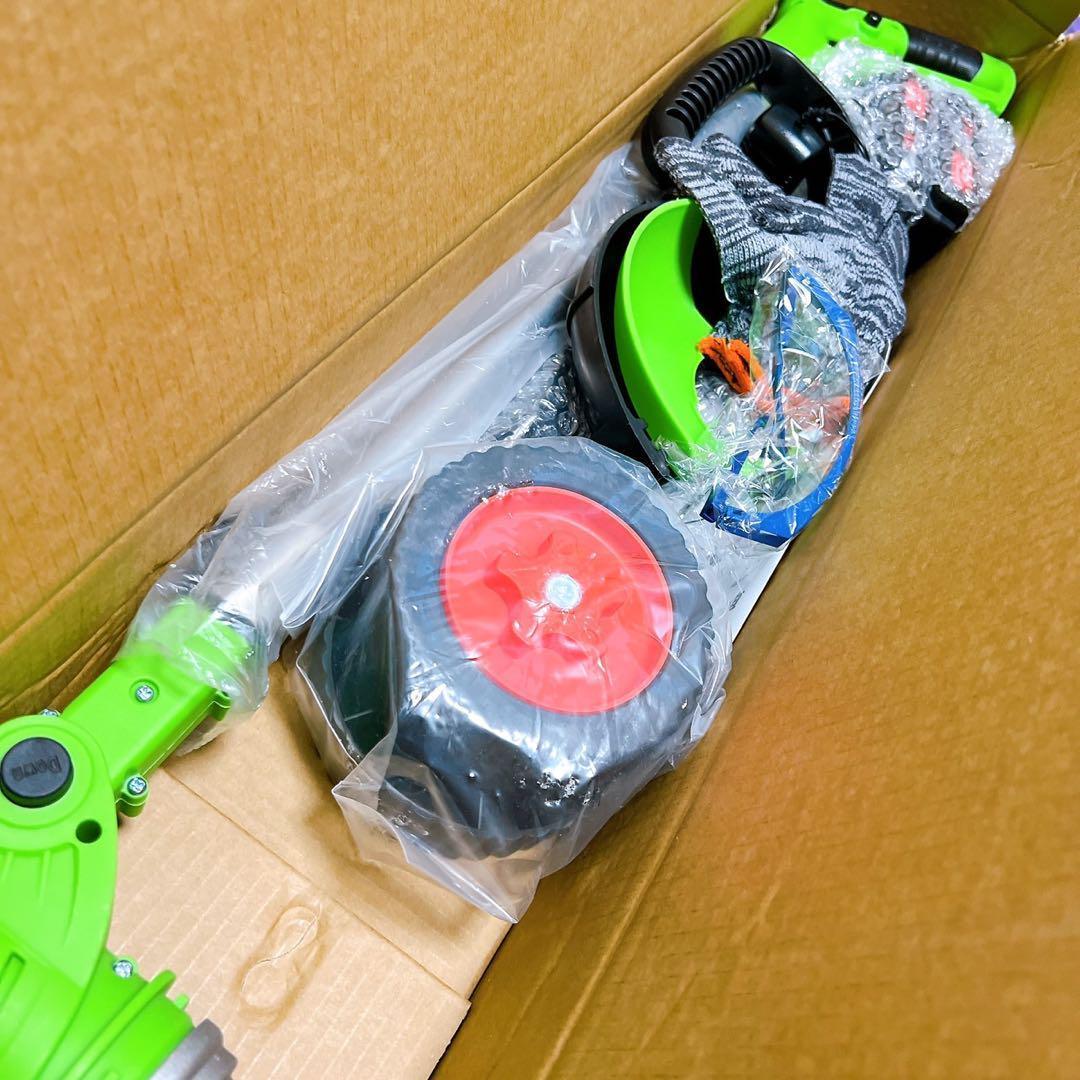 草刈り機 充電式 高性能 21V 4000mAhのバッテリー総容量 強力電動