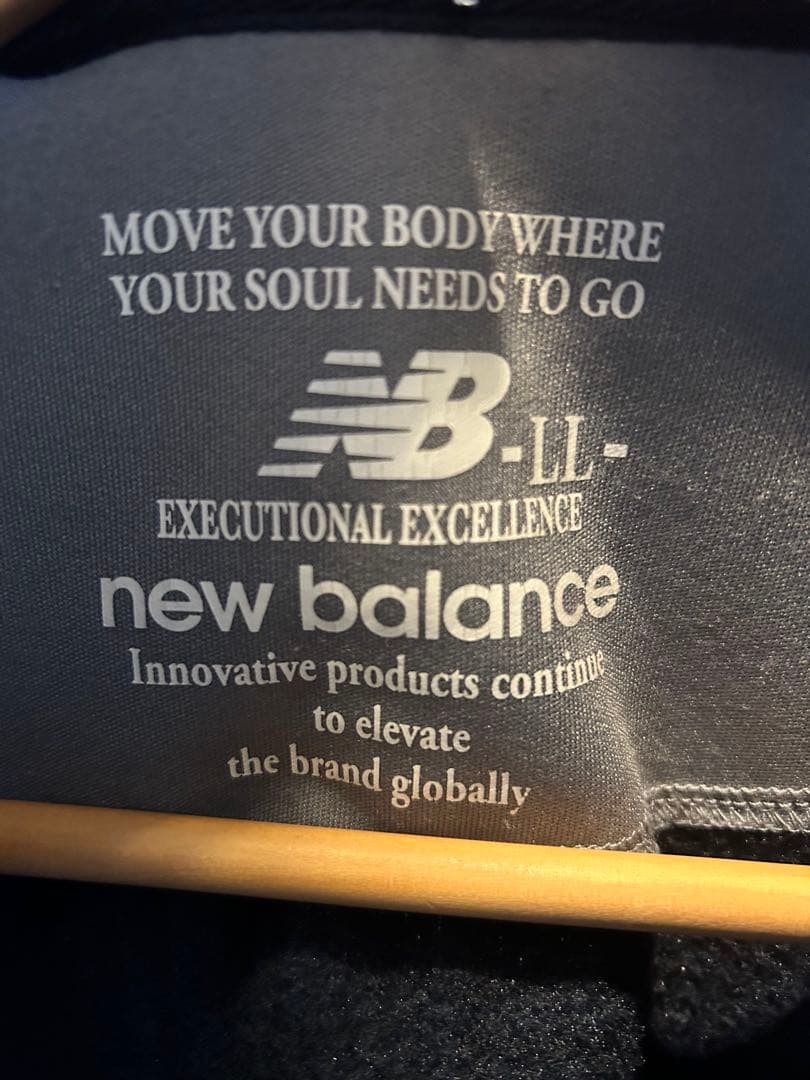 NEWBALANCEニューバランス　ジップアップジャケット　フリース　サイズLL