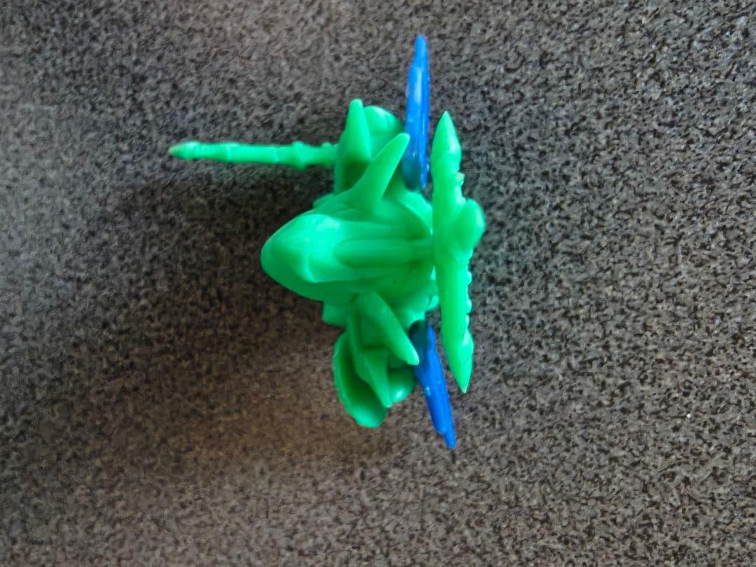 ガン消し　ホルスガンダム　SDガンダム　美品　完品緑　赤　当時物