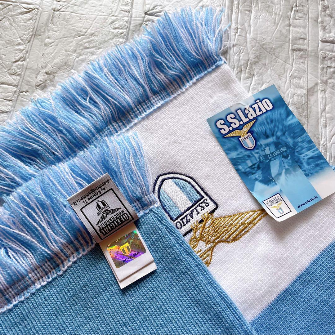 送料込み S.S.Lazio SSラツィオ マフラー 公式応援グッズ サッカー