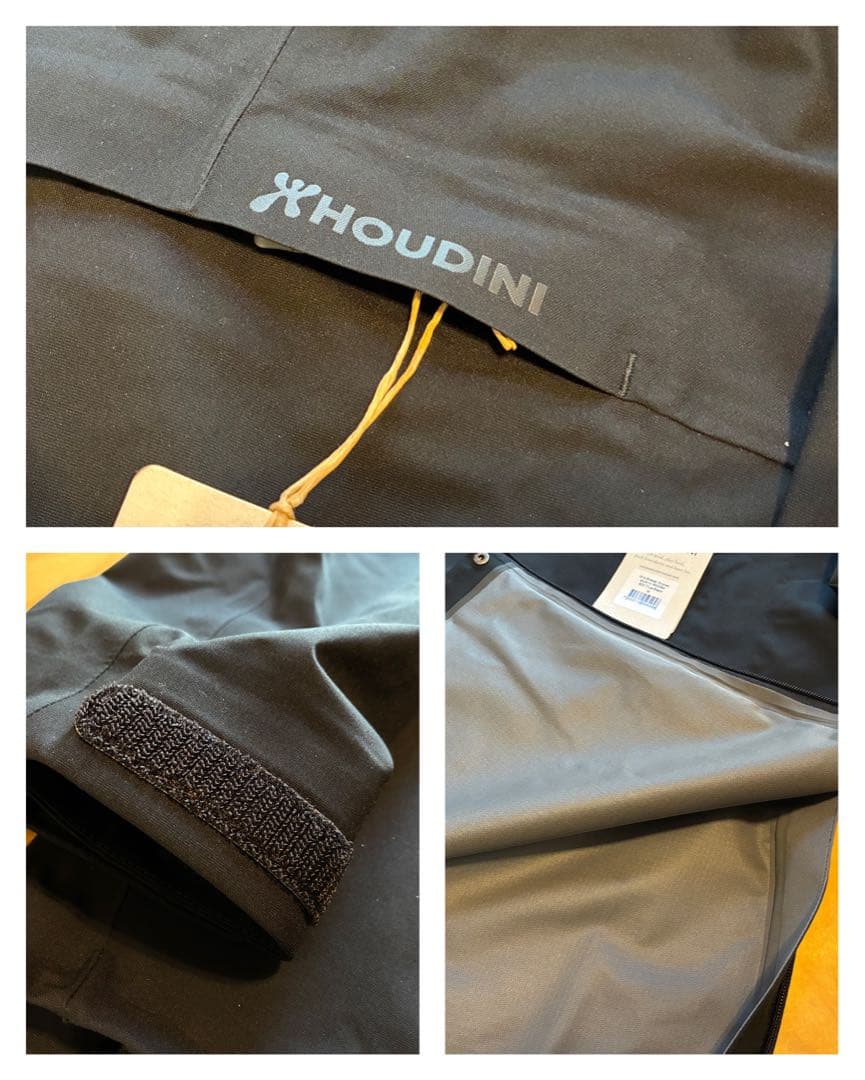 HOUDINI Ms Shelter Anorak M 黒 新品未使用 防水