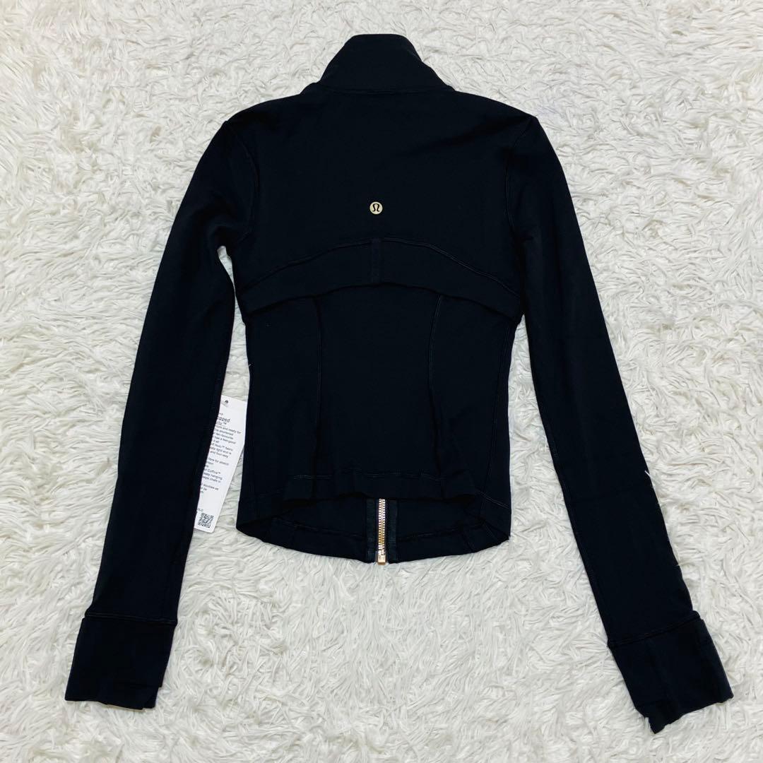 新品 ルルレモン Define cropped Jacket Nulu 0 黒