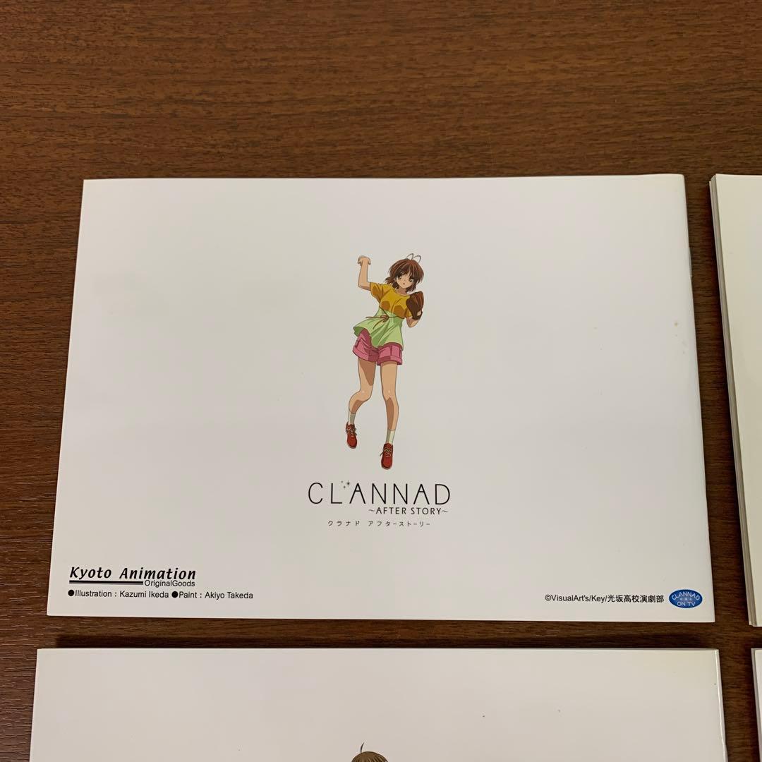 ❶CLANNAD クラナド AFTER STORY MINI線画・背景画集 8冊