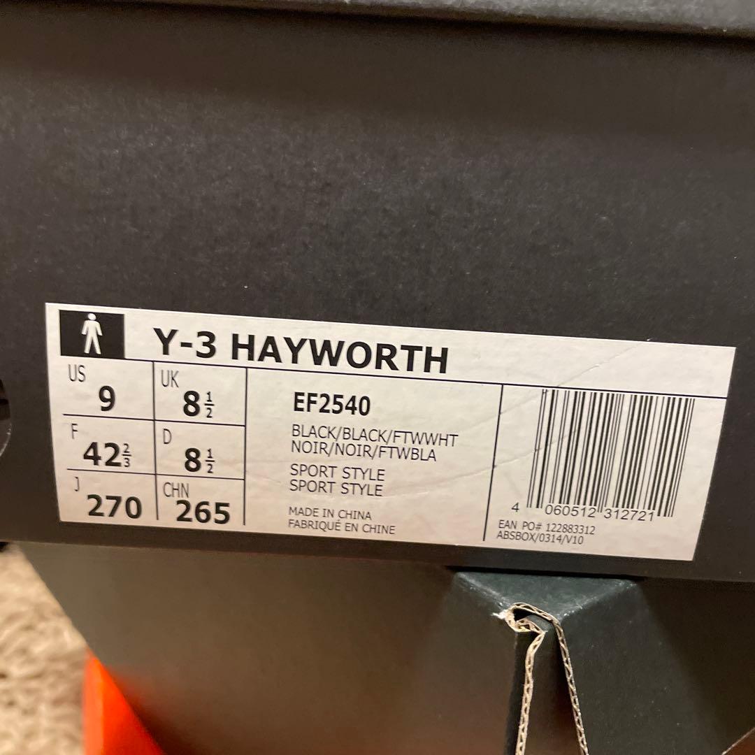 Y-3 ハイカットスニーカー
