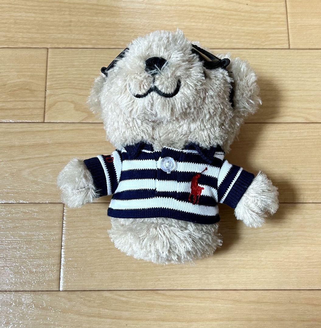 【美品】POLO GOLF ポロゴルフ　POLOベア　ボールポーチ