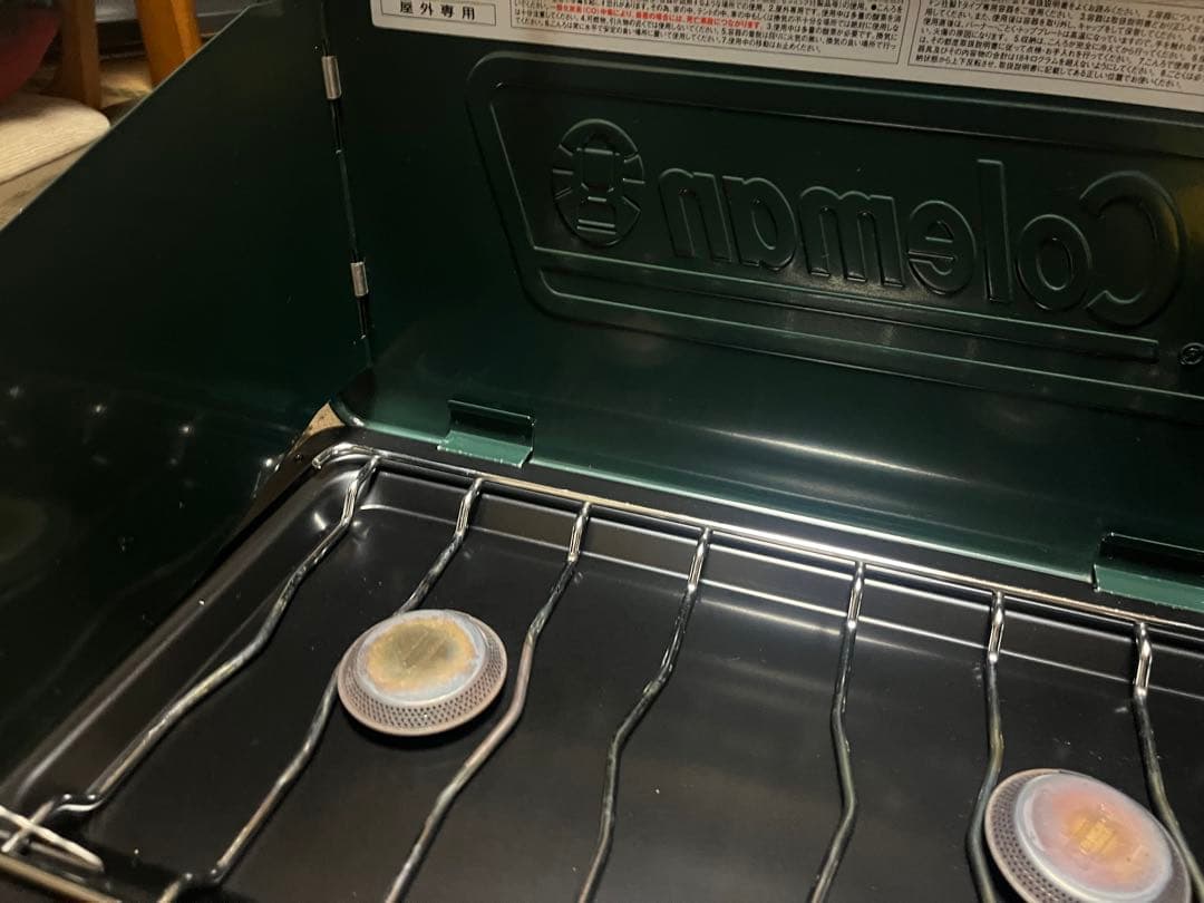 Coleman コールマン ツーバーナー コンロ+専用バック 新品同様品