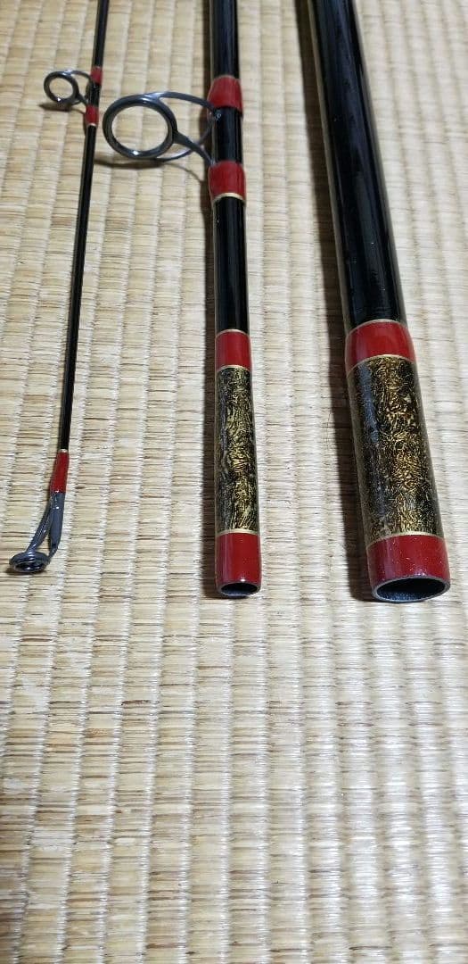 鯉竿　別誂龍波