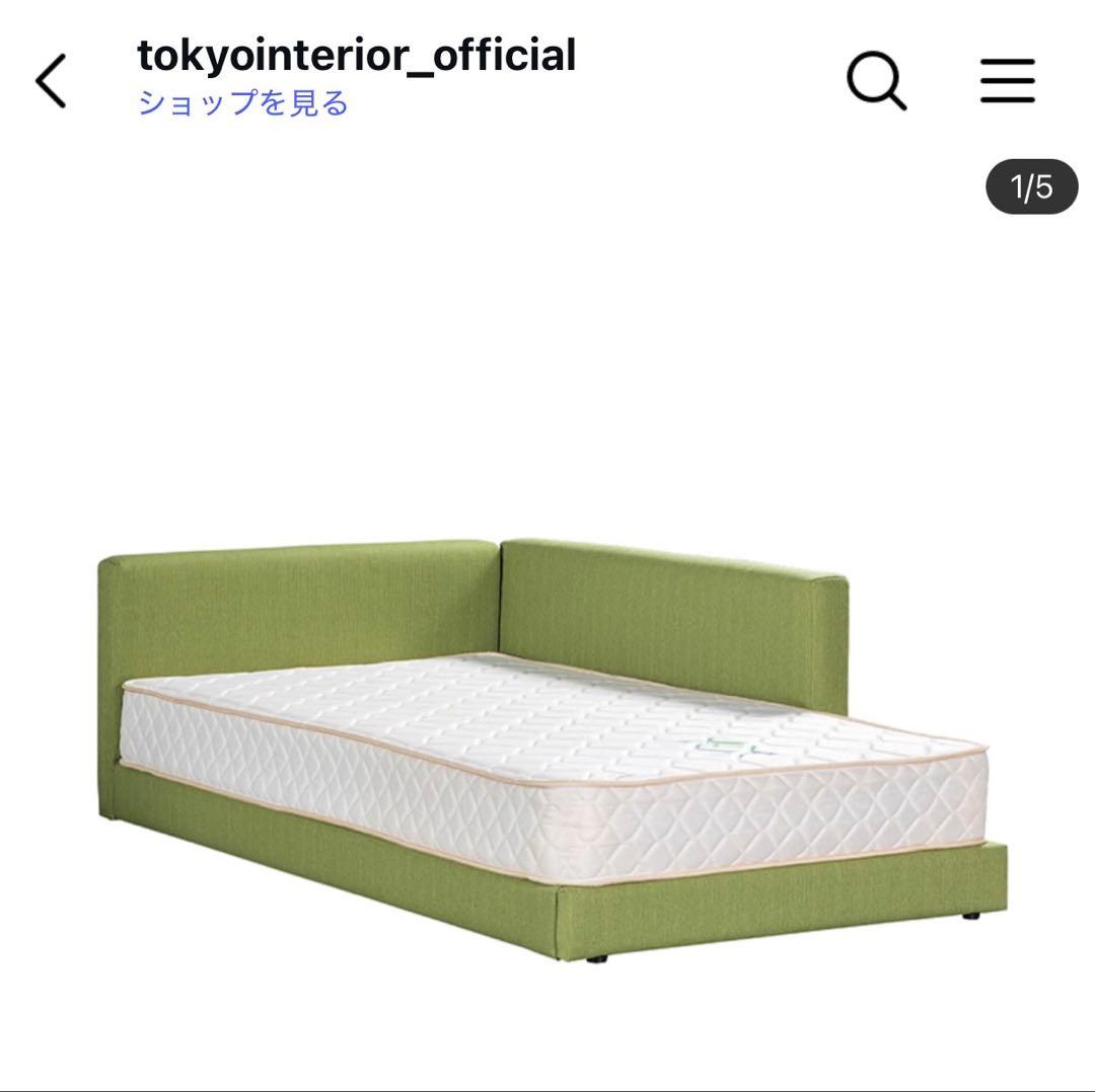 【週末限定値下げ】ベッドフレーム シングル 引取のみ／マットレス同時割引②
