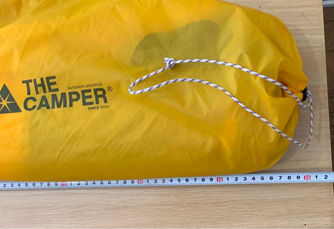 [新品未使用] THE CAMPER タープ　キャンプ　イエロー
