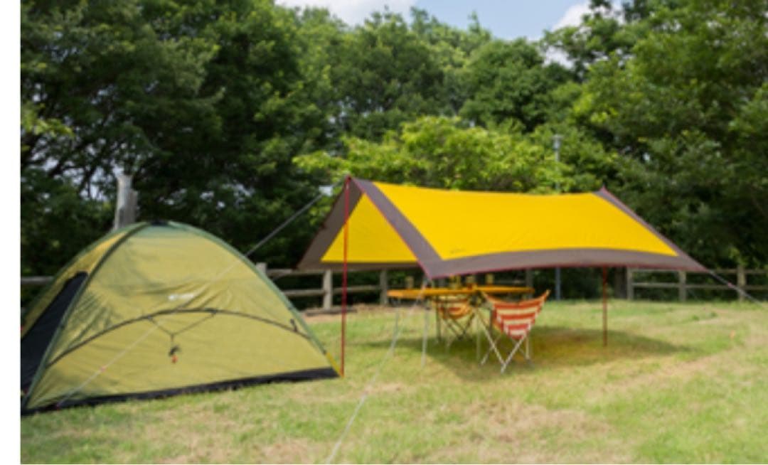 [新品未使用] THE CAMPER タープ　キャンプ　イエロー