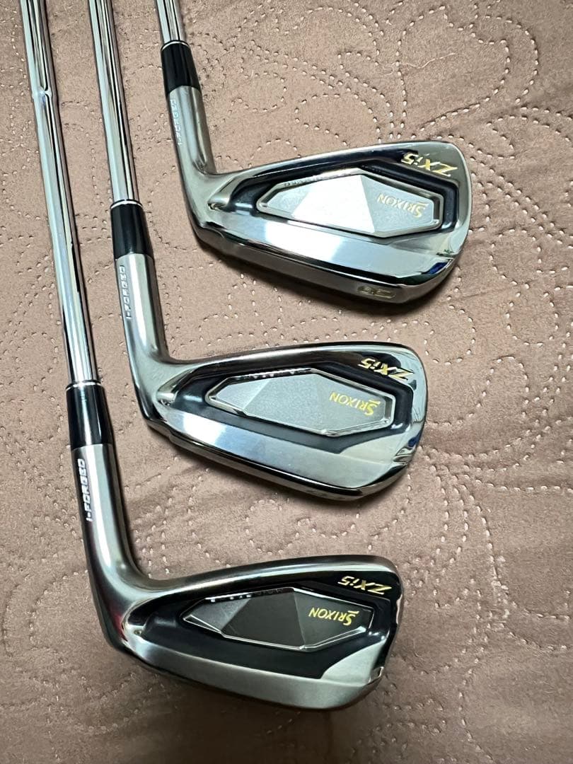 Srixon ZXi5 ブラッククロム アイアンセット フレックスS 6本
