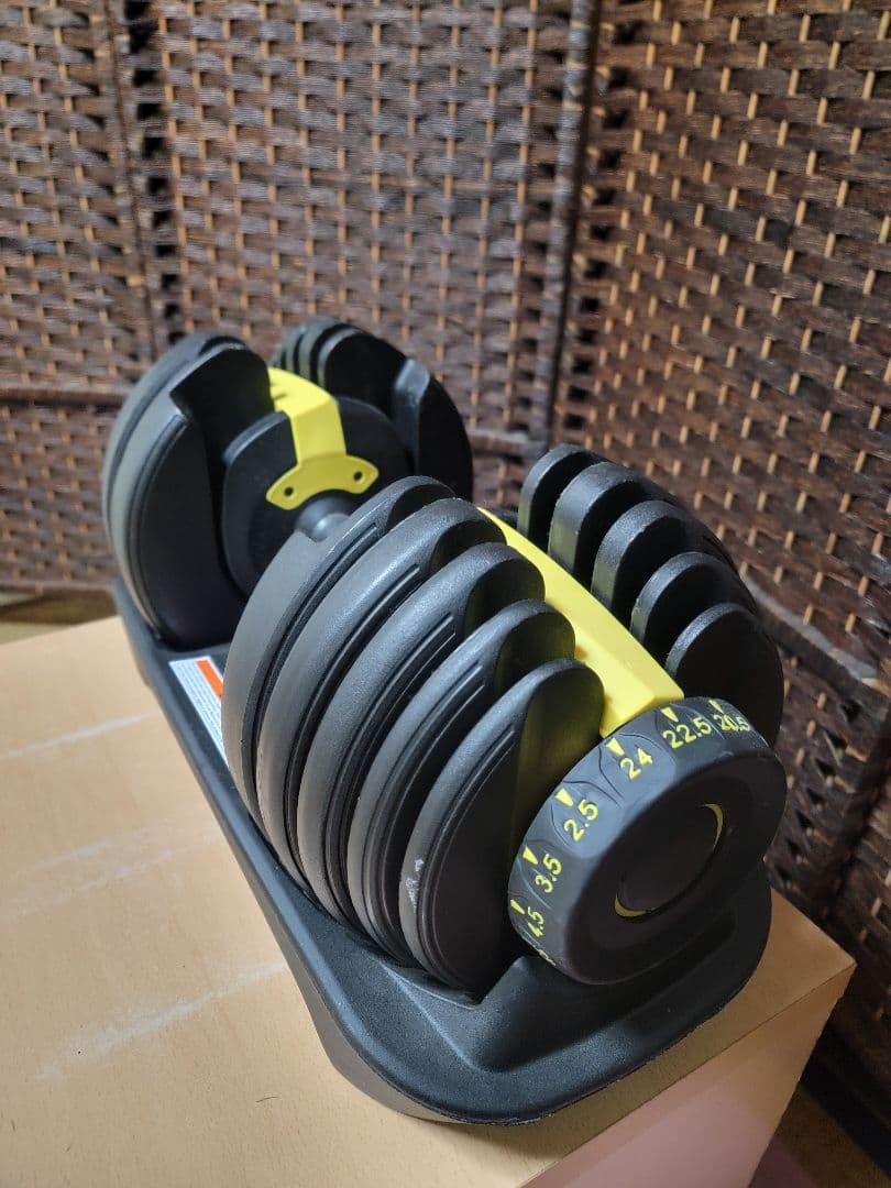 調整可能ダンベル 5-52.5ポンド