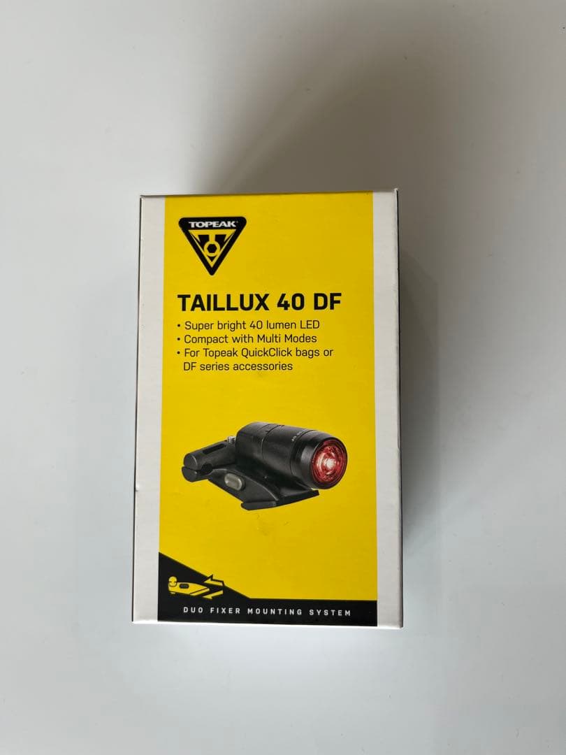 TOPEAK リアライト&泥除け&サドルバッグセット