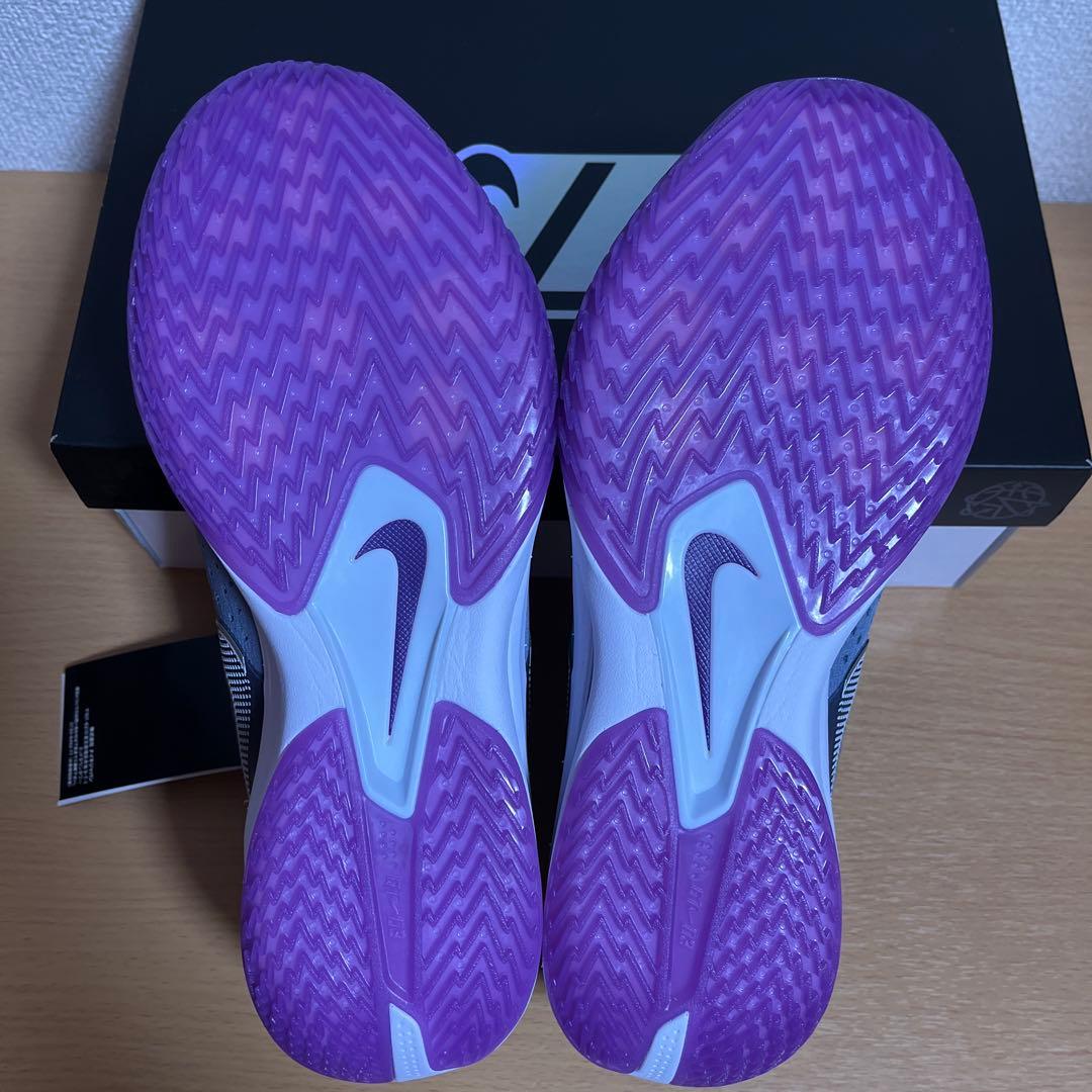 新品 NIKE AIR ZOOM G.T. CUT3 PURPLE 28.5cm