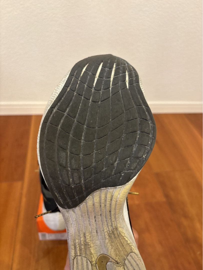 NIKE ヴェイパーフライ NEXT%2 ブラックゴールド 25.5cm