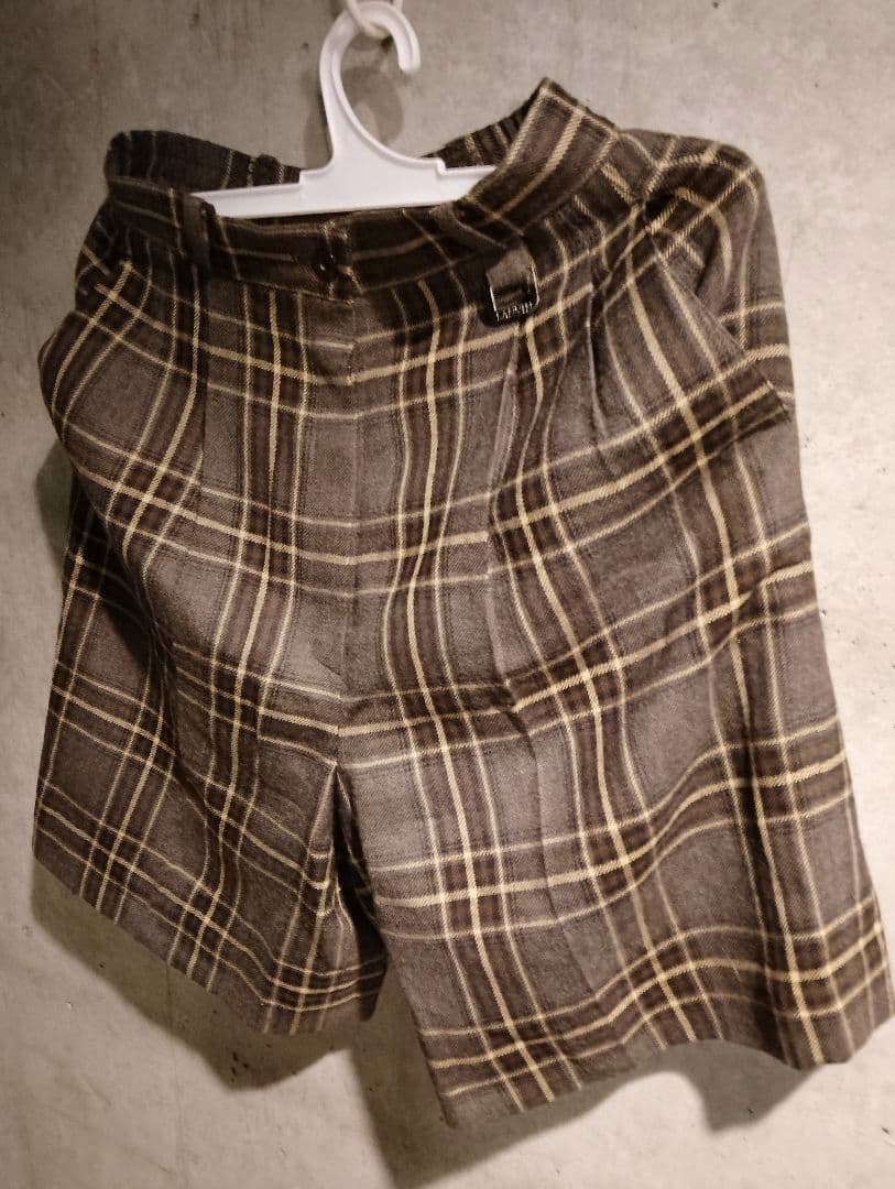 大人気　LANVIN Golf チェック柄ゴルフパンツ Mサイズ　送料無料