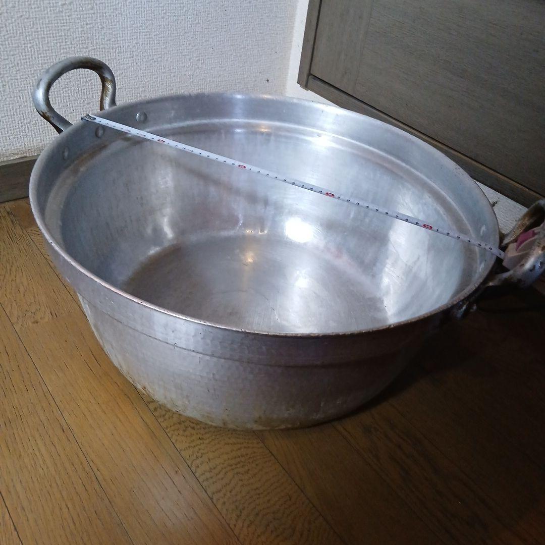 業務用アルミ製両手鍋 直径約46cm