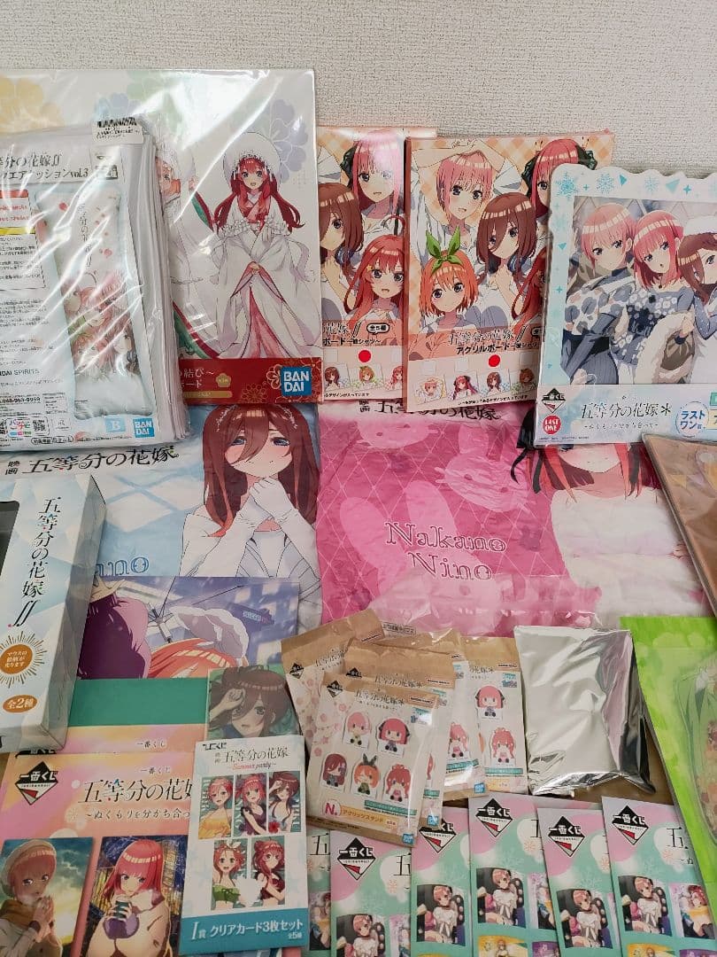 まとめ売り　五等分の花嫁　下位賞　プライズ品　80点以上