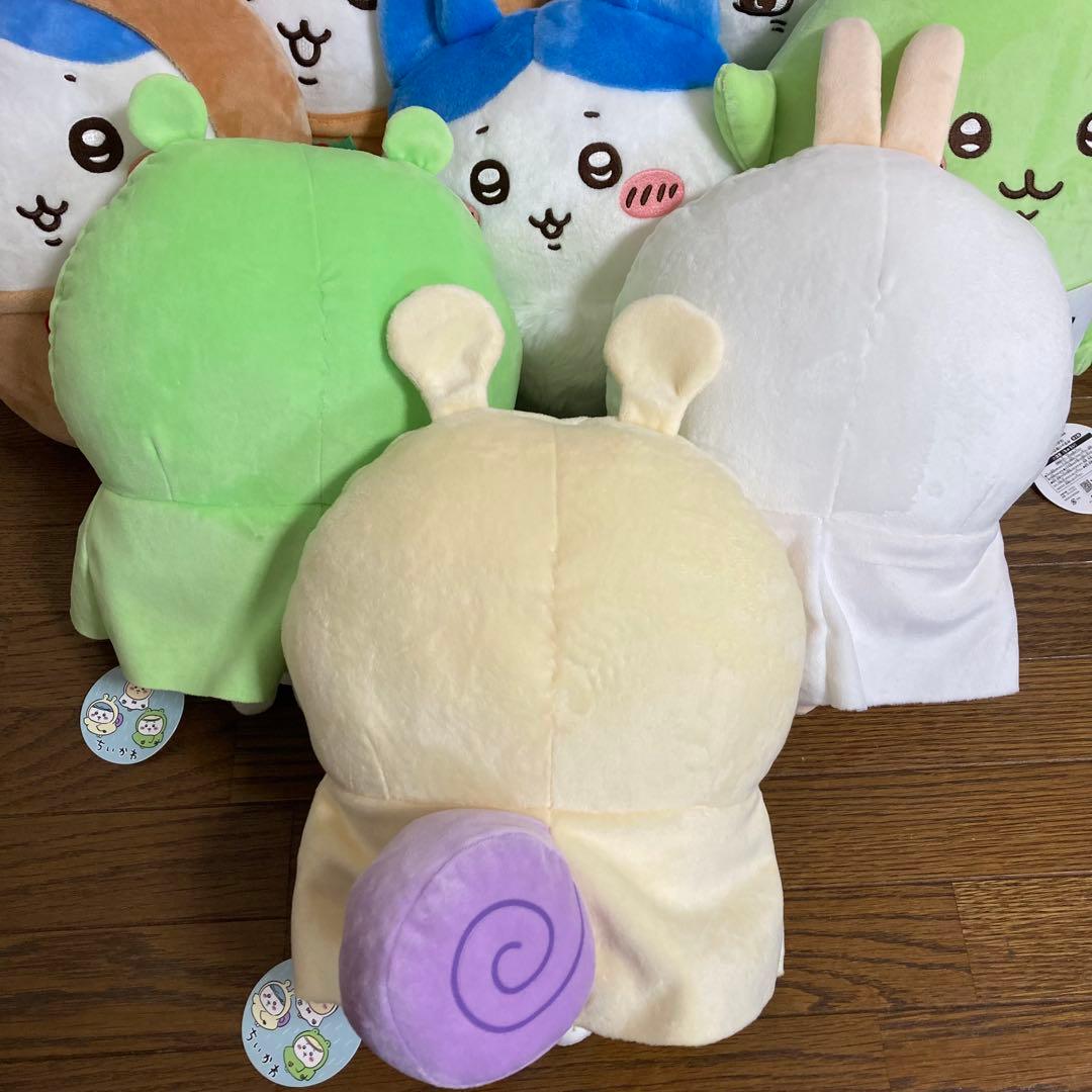 ちいかわ　ぬいぐるみ　プライズ　まとめ売り　ハチワレ　うさぎ　モモンガ　もっちる
