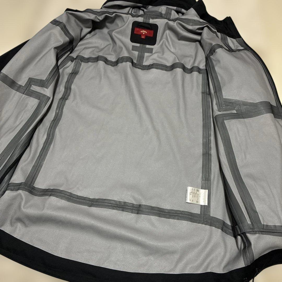 美品 Callaway ゴルフ ウインドブレーカー レインウェア 長袖 Lサイズ