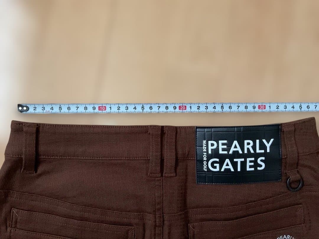 新品　PEARLY GATES ブラウン スカート　サイズ１