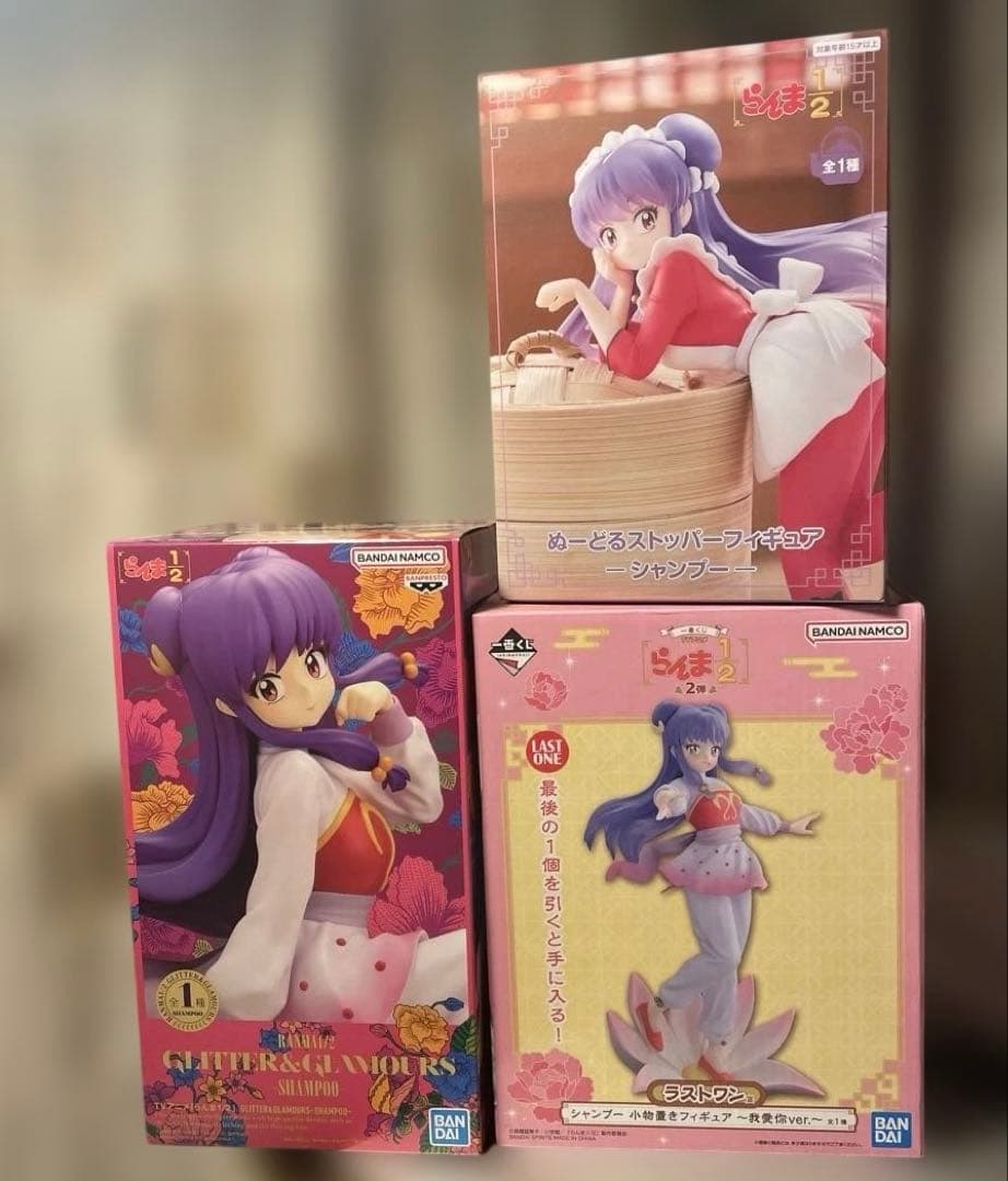 らんま1/2 シャンプー フィギュア 一番くじ ラストワン ぬーどるストッパー