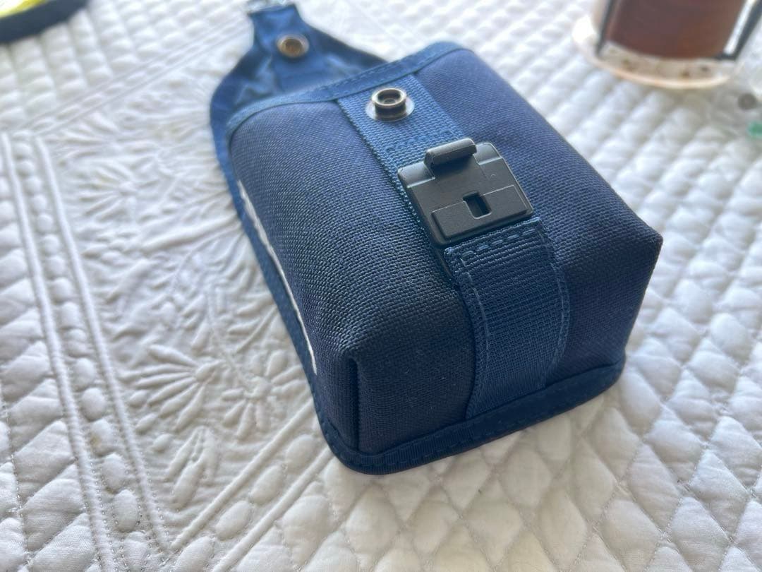 BRIEFING SCOPE BOX POUCH ネイビー スコープポーチ
