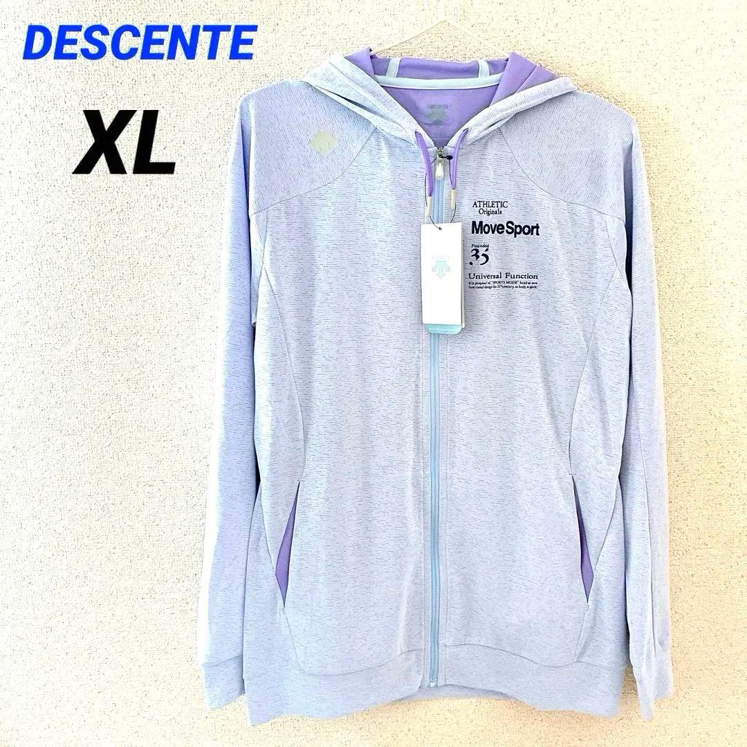 DESCENTE デサント パーカー トレーニングウェア 薄手 レディース LL