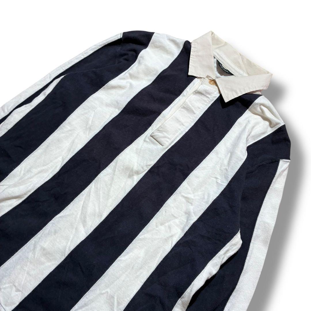 ポール・スミス ラガーシャツ ボーダー M Paul Smith
