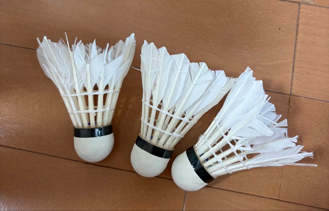 YONEX中古シャトル115球 200/300/500 CLEAR混合 筒10本