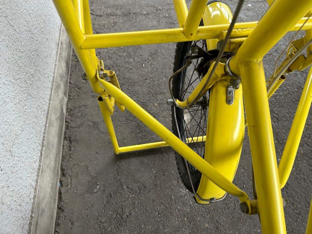 レトロ自転車オランダ風 前２輪　名古屋市近郊手渡限定のみ名古屋市中村北区配送無料