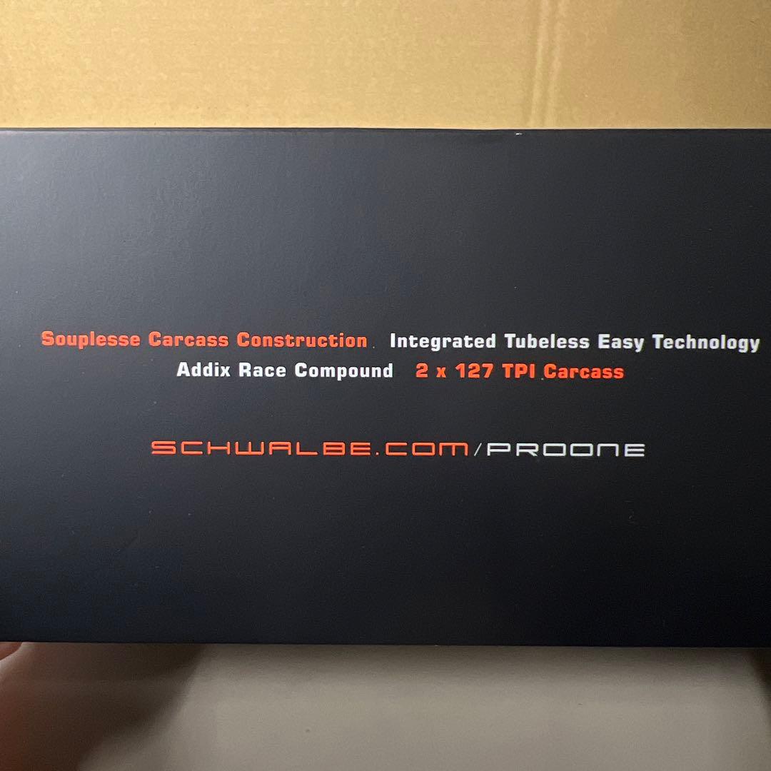 G952 新品　SCHWALBE Pro One 700x34C ブラック