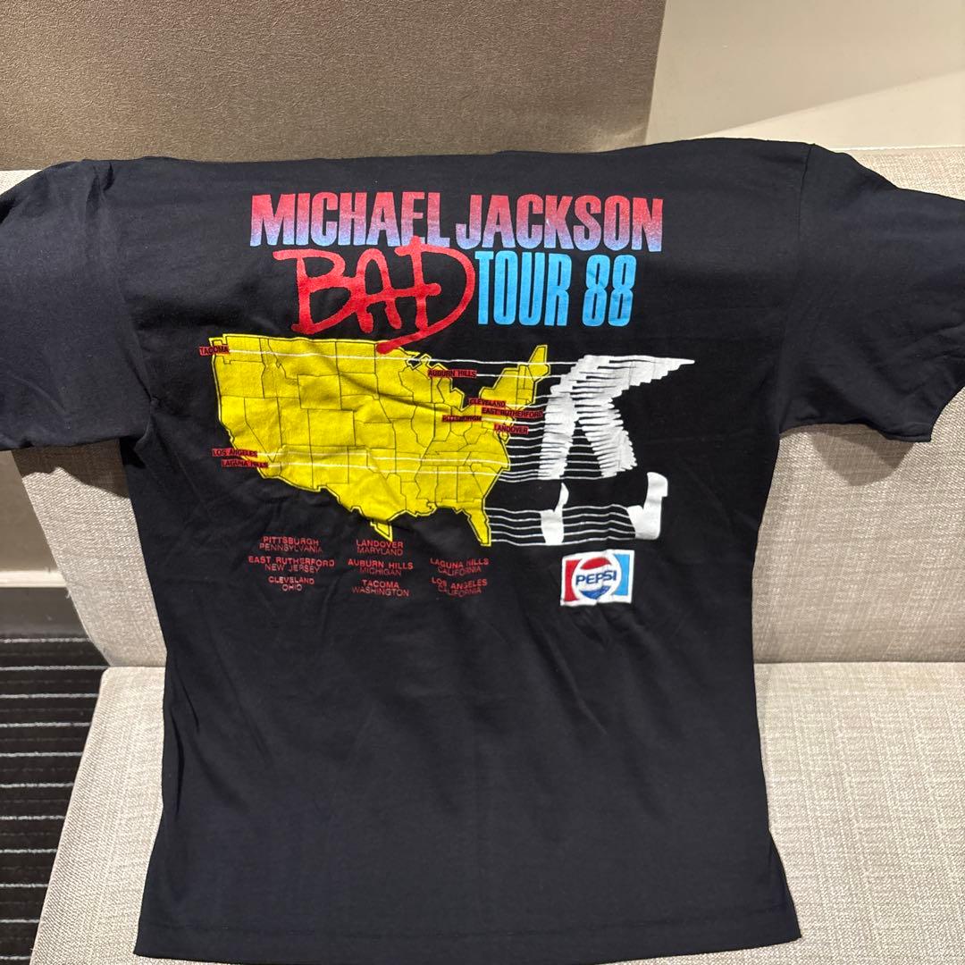 マイケル・ジャクソン BAD TOUR 88 Tシャツ