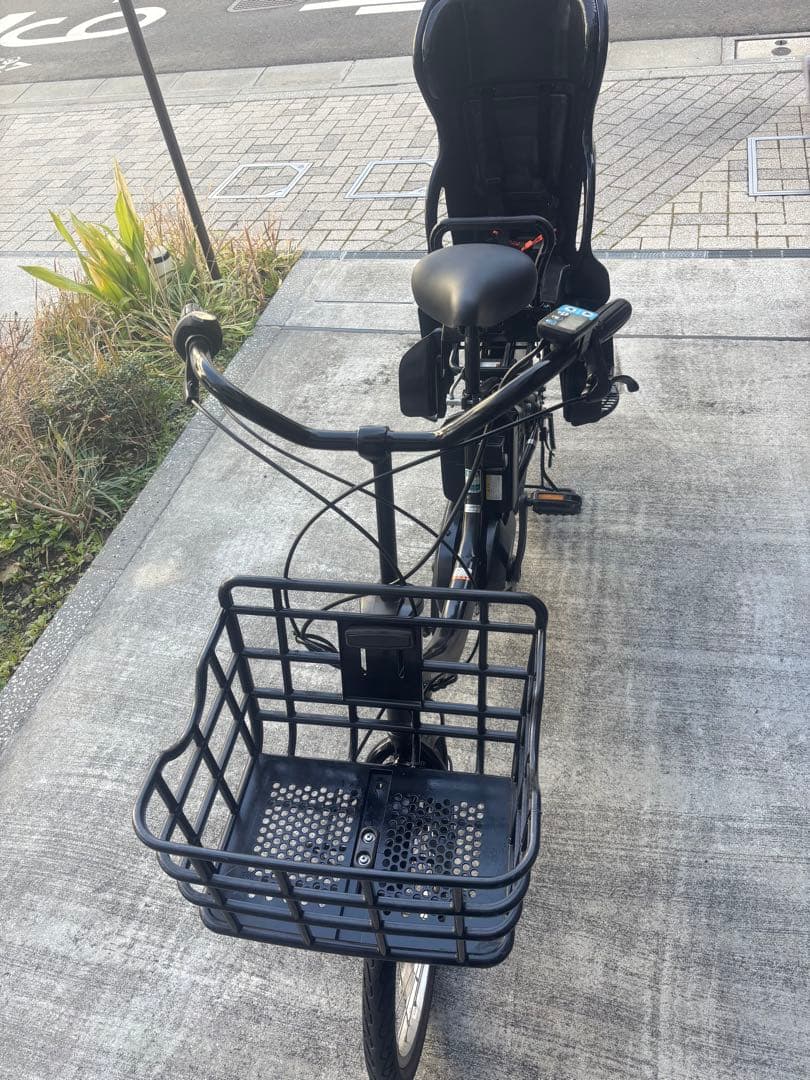 3人乗り電動自転車　ヤマハ　Babby 電動自転車　子供乗せ バビー