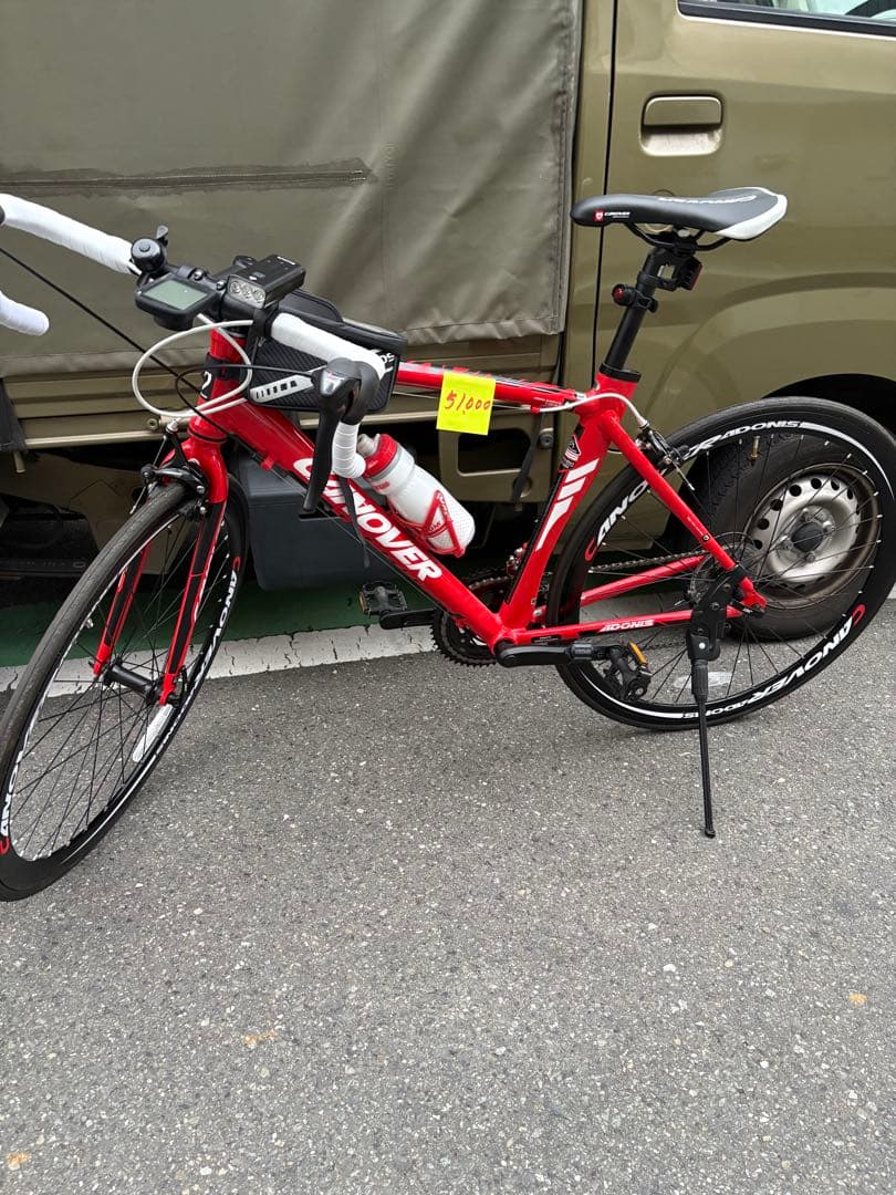 CANNONDALE レッド ロードバイク 700C