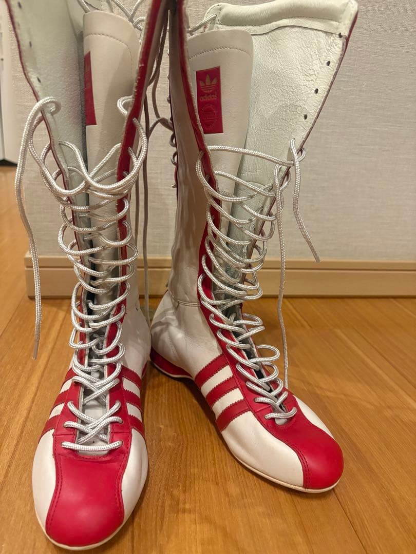 未使用adidas Santos ボクシングブーツ レスリングブーツ