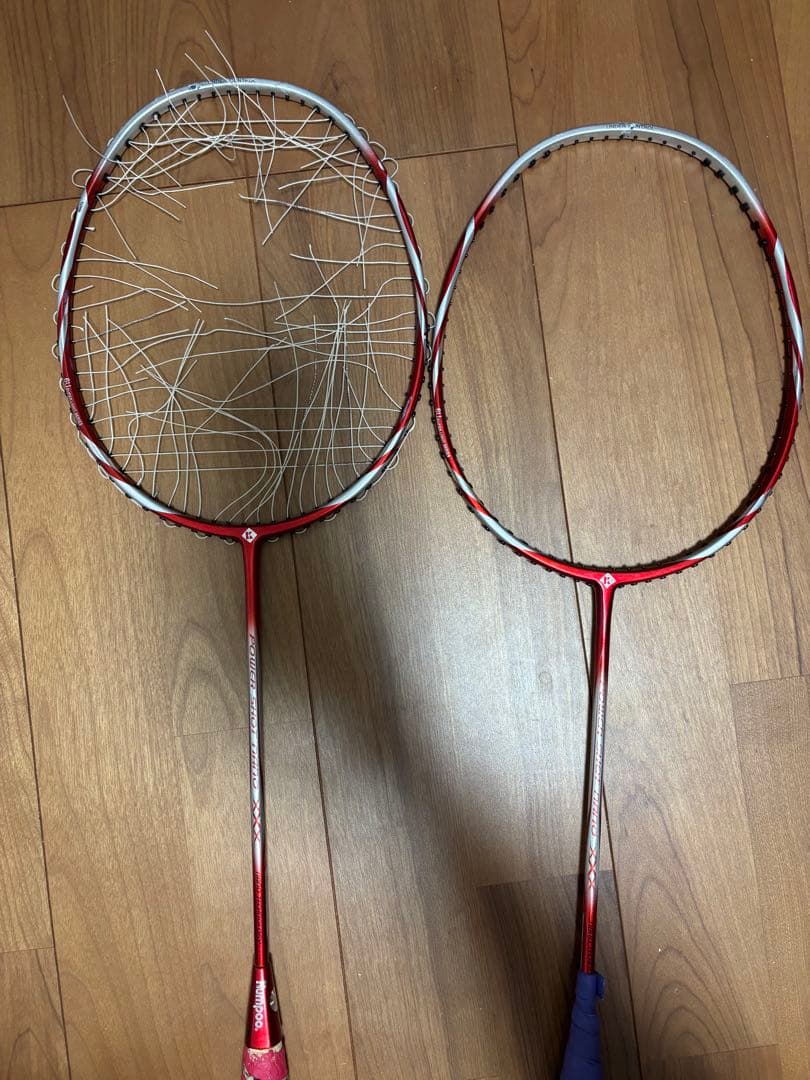 バドミントンラケット 9本セット ジャンクです。