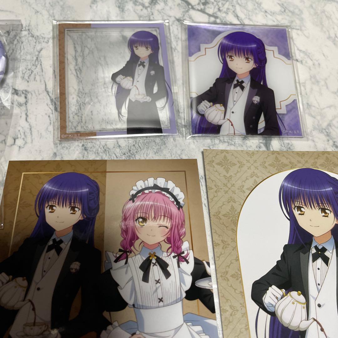 しゅごキャラ　メイド＆執事　缶バッジ　アクリルカード　特典　マルイ　藤咲なぎひこ