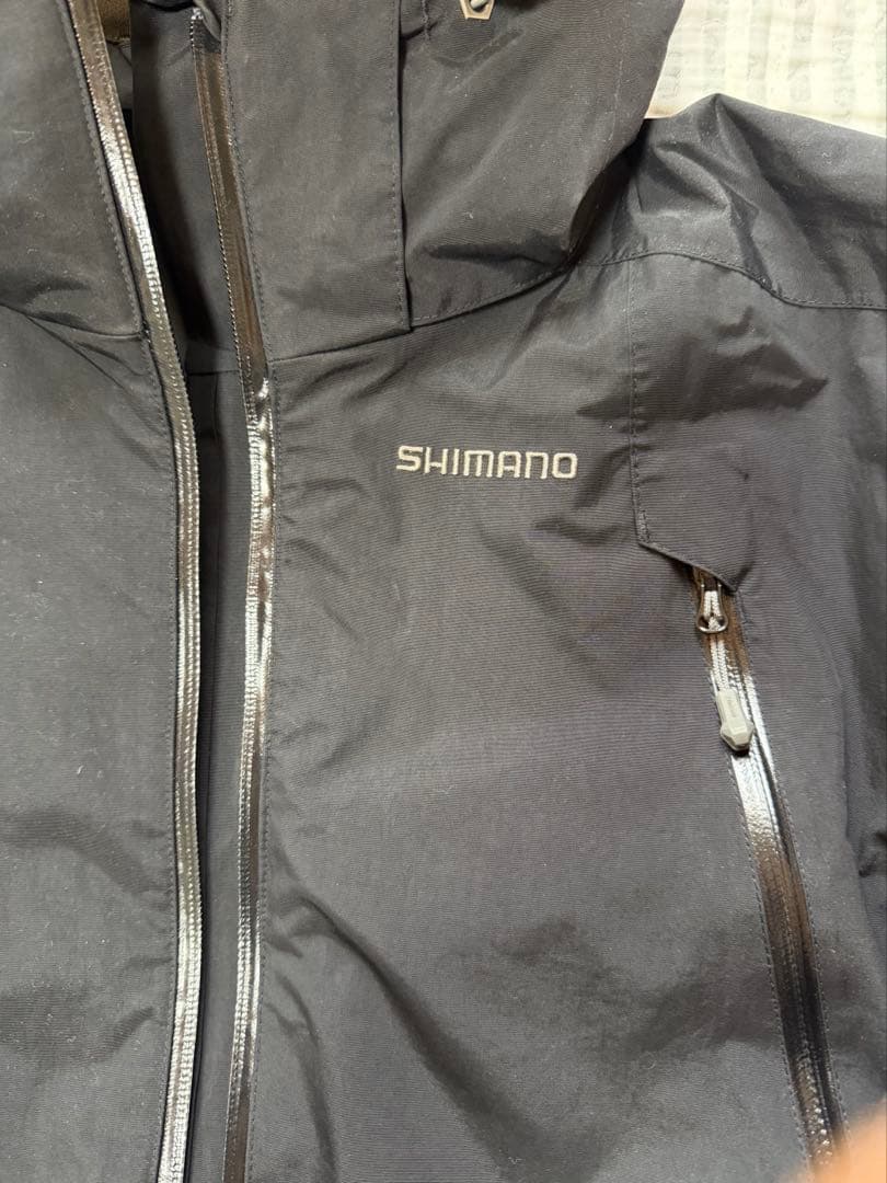 SHIMANO CRYSHIELD レインウェア 黒