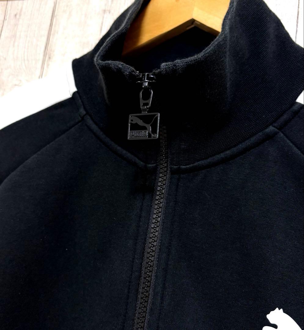 【美品】 プーマ ICONIC T7 トラックジャケット ロゴ サイドライン