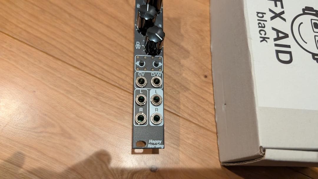 Happy Nerding / FX Aid Black モジュラーシンセ