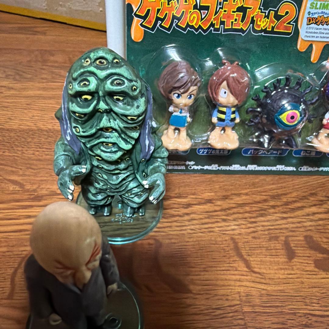水木しげる先生の世界　ゲゲゲの鬼太郎 新旧フィギュアセット2と妖怪シリーズセット