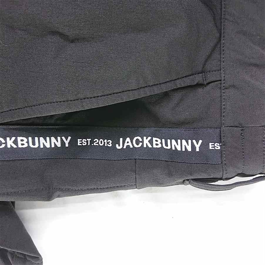 ★Jack Bunny サイドロゴテープパンツ メンズ ブラック系