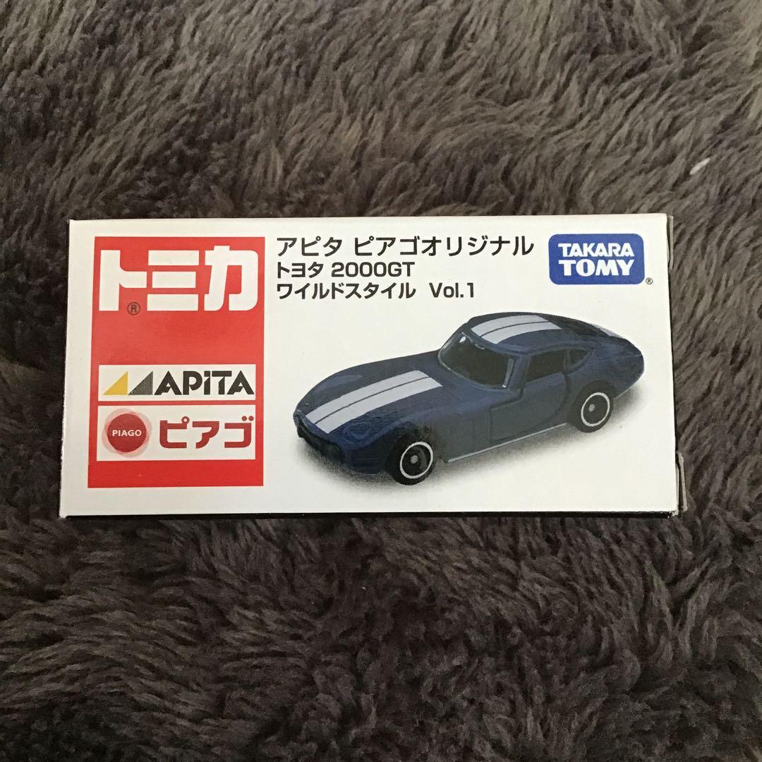 トミカ アピタビアゴ　オリジナル　ワイルドスタイル　トヨタ2000GT 6個