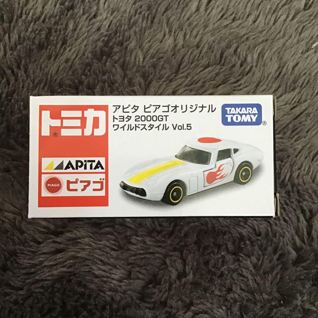 トミカ アピタビアゴ　オリジナル　ワイルドスタイル　トヨタ2000GT 6個