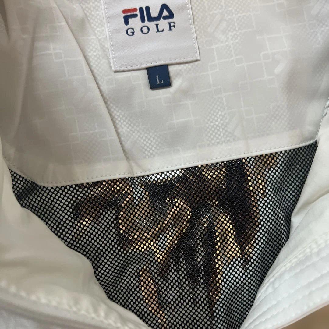 新品Lサイズ　フィラゴルフ撥水加工蓄熱保温ストレッチキルティング ワンピース