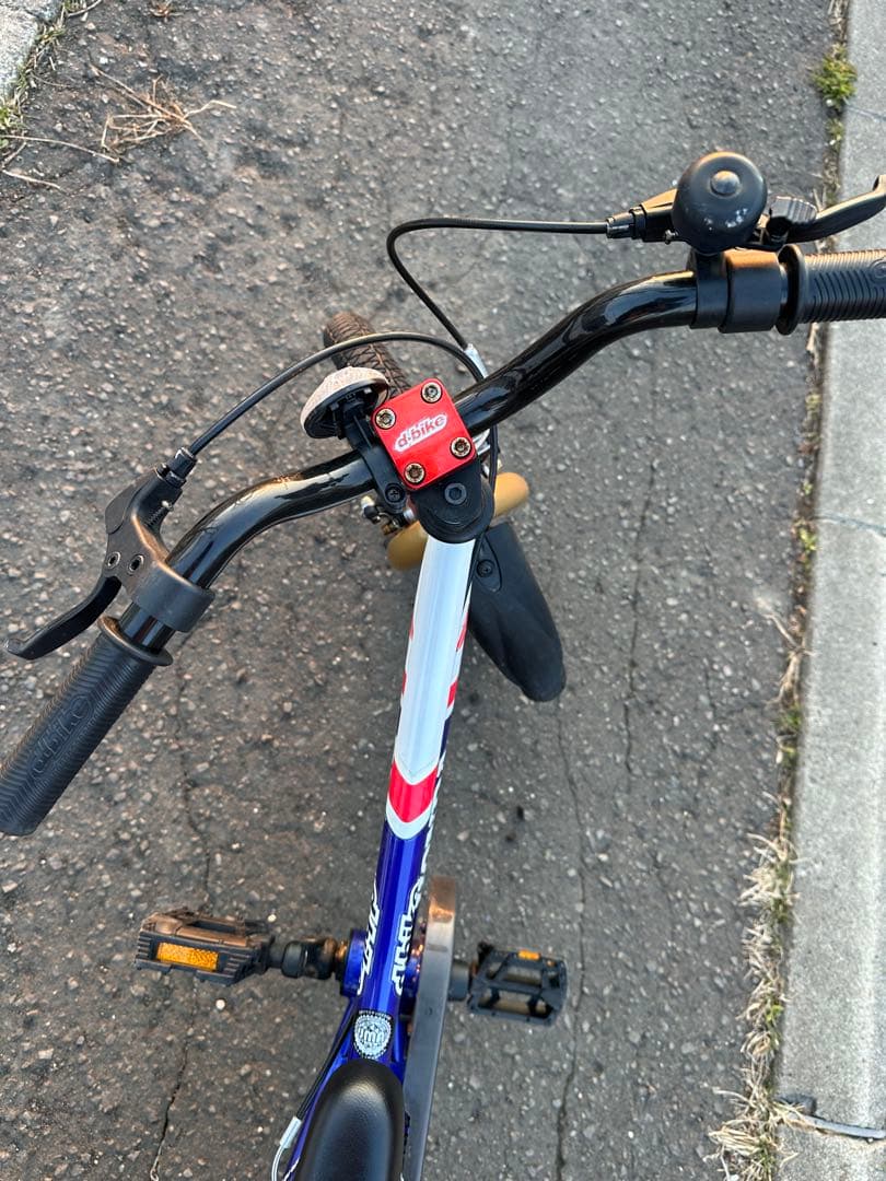 【札幌市内直接引渡限定】D-bikeマスタープラスホンダ18インチ トリコロール